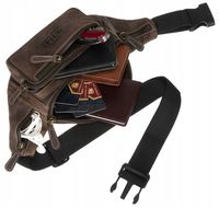 nerka na biodra i ramię ze skóry naturalnej - always wild