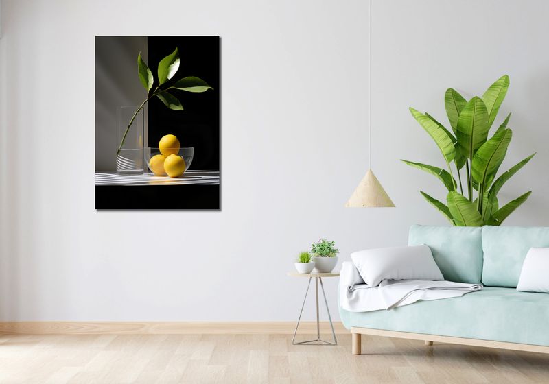Obraz 70x100cm Cytrusowa Aranżacja zdjęcie 2