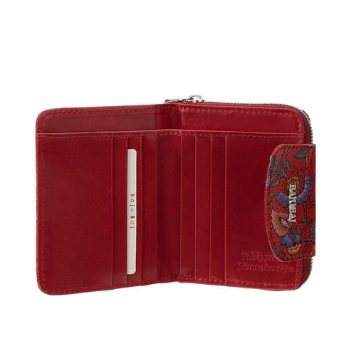 Czerwony damski portfel skórzany BajuBaj PD1255s115 na Arena.pl