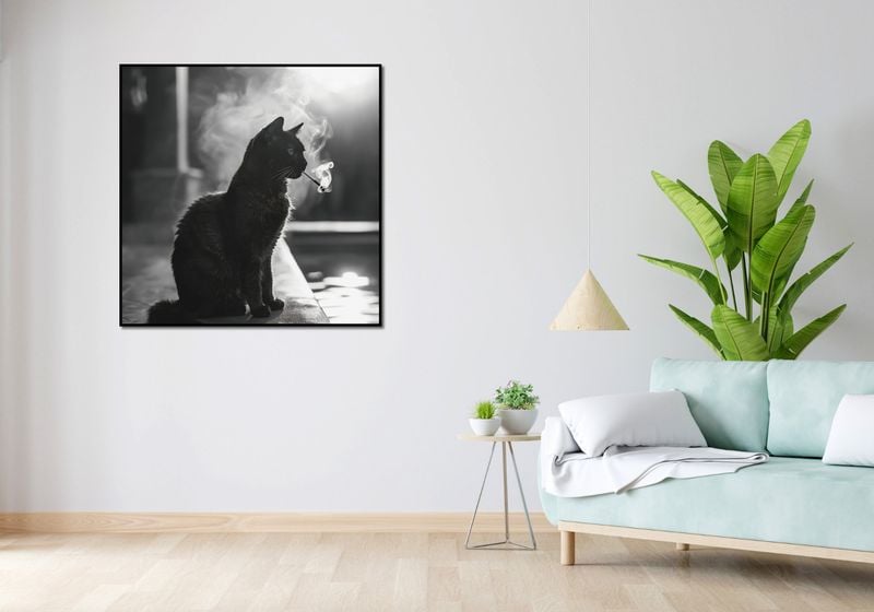 Plakat 100x100cm Kocia Przerwa zdjęcie 4
