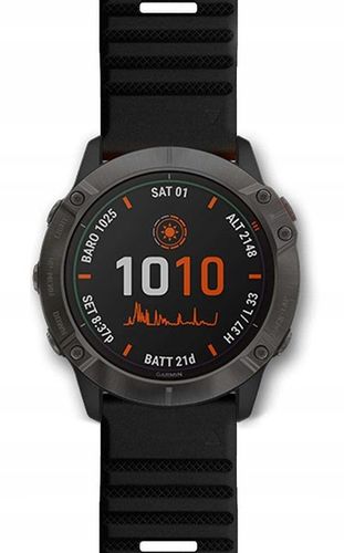 CZARNY Pasek Garmin FENIX 6X PRO QuickFit 26mm na Arena.pl