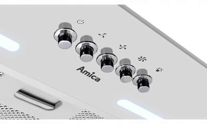 Okap Amica OMP 6253WG 389 m3/h LED zdjęcie 10