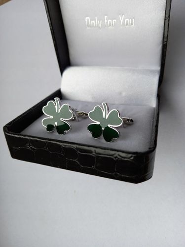 Spinki do mankietów EXC Koniczynka dla Maturzysty na Arena.pl