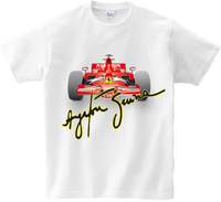 Koszulka T-shirt Formula 1 One Ayrton Senna +podpis