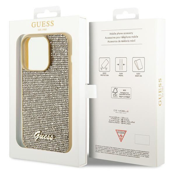 Etui Guess do iPhone 15 Pro, Złoty zdjęcie 8