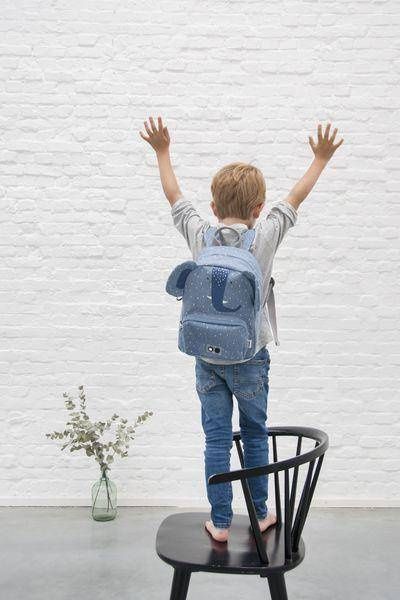 Mrs. Elephant Plecak Niebieski zdjęcie 4