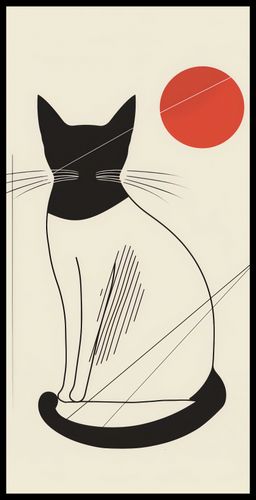 Plakat 50x100cm Czerwony Krąg na Arena.pl