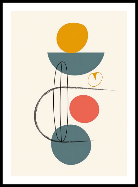 Plakat 42x59,4cm Równe Kompozycje zdjęcie 3