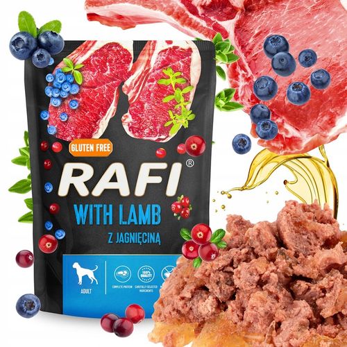 MOKRA KARMA DOLINA NOTECI RAFI ADULT BEZ ZBÓŻ SASZETKA MIX SMAKÓW 24 x na Arena.pl