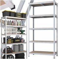 Regał magazynowy metalowy 3w1 180x90x40cm 875kg