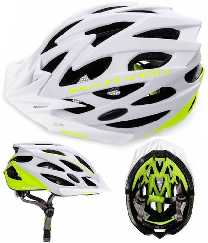 KASK ROWEROWY REGULOWANY METEOR MARVEN M 55-58cm siatka otwory wentylacyjne na Arena.pl