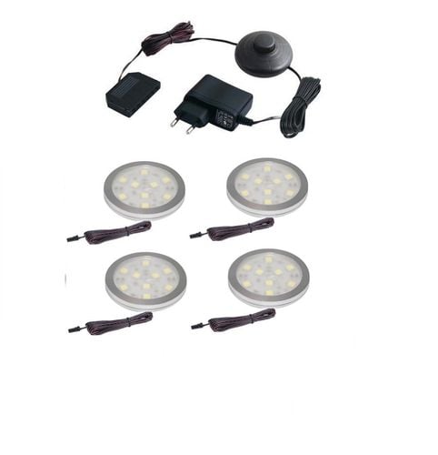 Oświetlenie mebli 4 x oprawa LED Hestia b/zimna  zestaw na Arena.pl