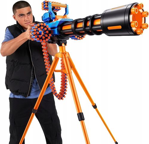 MINIGUN AUTOMATYCZNY X-SHOT INSANITY KARABIN RAGE FIRE 72 STRZAŁKI na Arena.pl