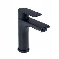 Bateria umywalkowa stojąca czarna łazienkowa kran do umywalki YOKA