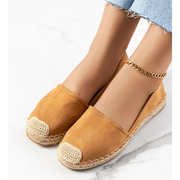 Brązowe espadryle damskie r.38 zdjęcie 3