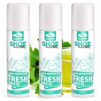 ZESTAW ODŚWIEŻACZY DO OBUWIA DEZODORANT ZE SREBREM 150 ML