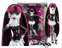 LALKA MONSTER HIGH REEL DRAMA Draculaura + nietoperz Count Fabulous