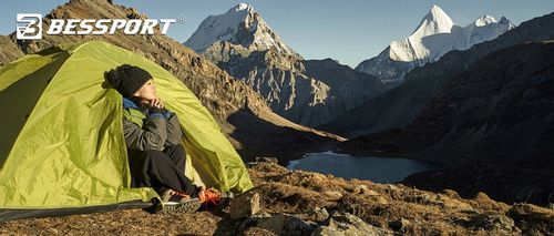 Bessport Śpiwór, od -10°C do 15°C, na 4 pory roku, typu mumia, gruby na Arena.pl