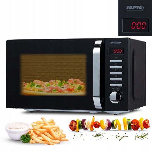 Kuchenka mikrofalowa 20l czarna MPM-20-KMT-05 na Arena.pl