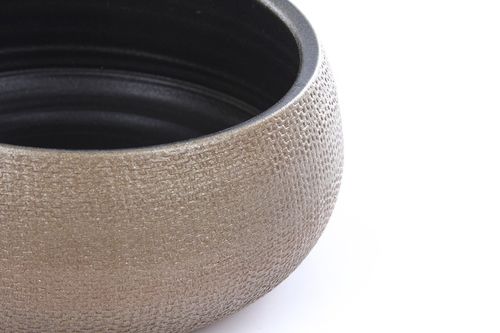 złota osłonka na drzewko BONSAI złote niskie doniczki PORTO BOWL 27/13 cm na Arena.pl