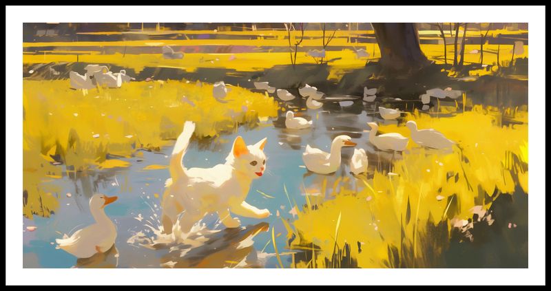 Plakat 91,3x44,5cm Słońce na Wsi zdjęcie 3