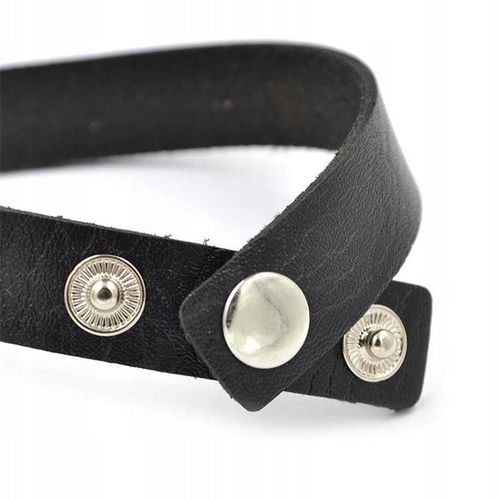 Modny choker Punk Gothic Steam Punk czarny na Arena.pl