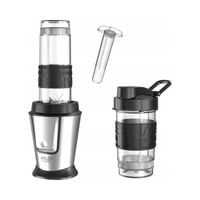 ADLER BLENDER PERSONALNY KIELICHOWY 2 BIDONY + WKŁAD CHŁODZĄCY 800W CZARNY