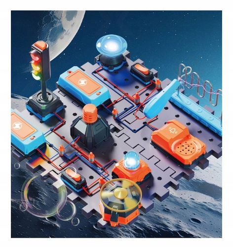 NAUKOWIEC LABORATORIUM ELEKTRONIKI DLA DZIECI ZESTAW EDUKACYJNY DLA DZIECI na Arena.pl