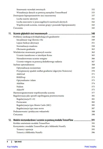 Uczenie maszynowe z użyciem Scikit-Learn, Keras i TensorFlow na Arena.pl
