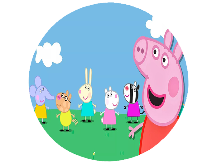 Opłatek na tort Świnka Peppa zdjęcie 1