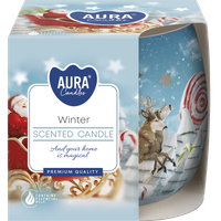 Świeca zapachowa BISPOL Aura sn71s-01 (Zima) ~20h