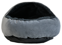 Legowisko dla psa kota szare S budka BUNNY 38x38cm