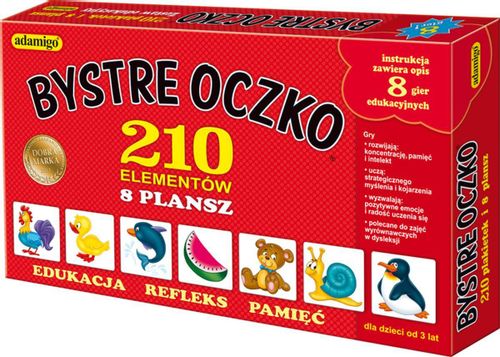 ADAMIGO Gra edukacyjna Bystre Oczko na Arena.pl