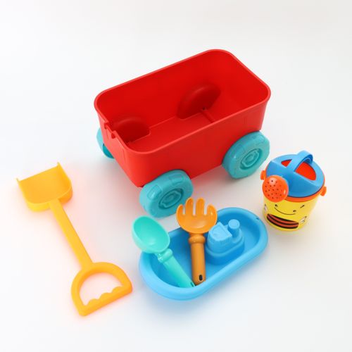 zabawki do piaskownicy Taczka Mini - czerwony na Arena.pl