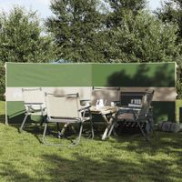 Camping Wiatrochron Zielony 344x120 cm Wodoodporny