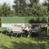 Camping Wiatrochron Zielony 344x120 cm Wodoodporny