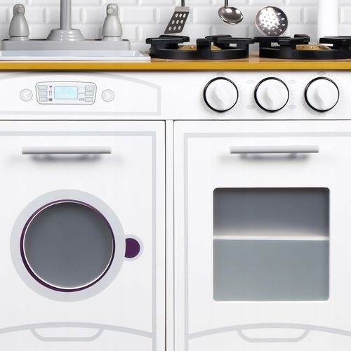 DUŻA KUCHNIA DREWNIANA Kuchenka Dzieci INTERAKTYWN na Arena.pl