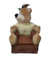 FOTEL PLUSZ ROZKŁADANY FOTELIK MASKOTKA DLA DZIECI