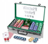 Piatnik Poker Alu-Case 300 żetonów 14g