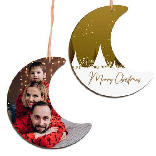 Zawieszka z MDF-u do sublimacji - księżyc na Arena.pl