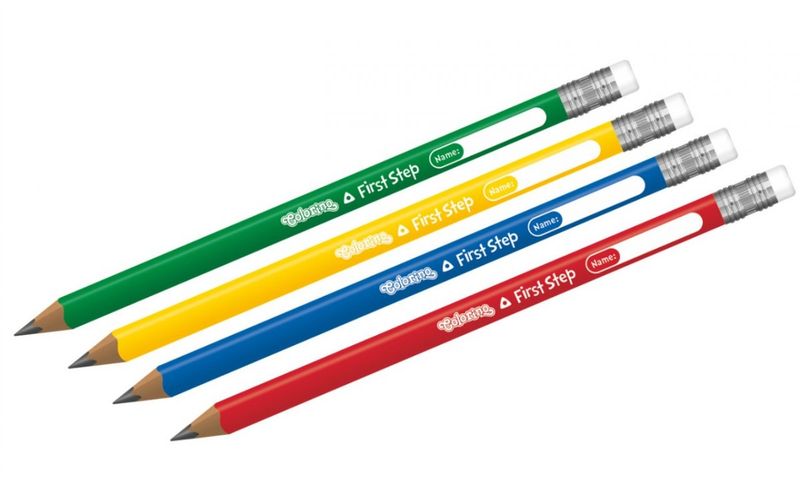 OŁÓWEK FIRST STEP TRÓJKĄTNY COLORINO zdjęcie 1