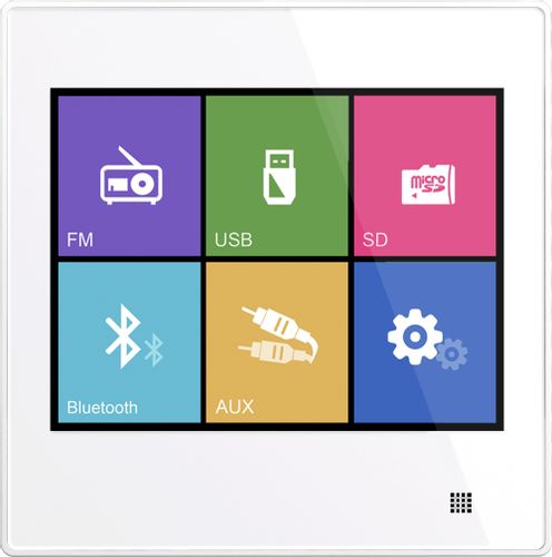 RADIO BLUETOOTH ŁAZIENKOWE KUCHENNE PANEL DOTYKOWY na Arena.pl