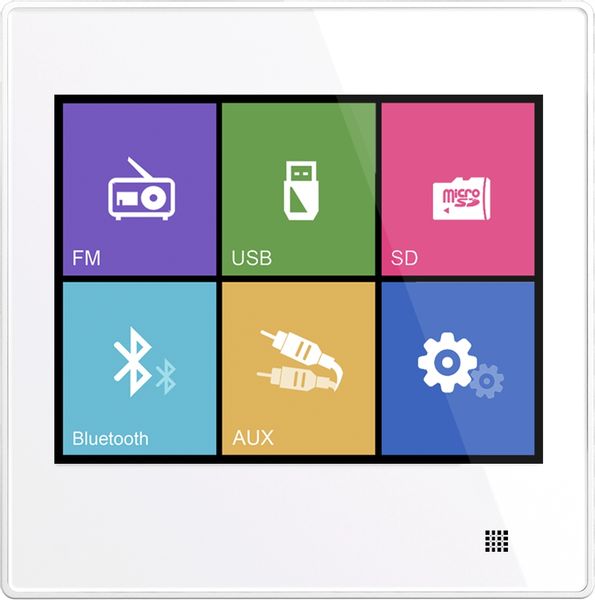 RADIO BLUETOOTH ŁAZIENKOWE KUCHENNE PANEL DOTYKOWY zdjęcie 7