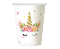 KUBECZKI PAPIEROWE JEDNOROŻEC 266ML 6SZT GODAN