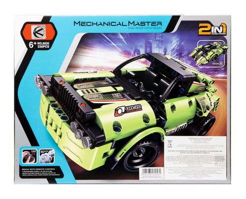 Klocki konstrukcyjne auto 2w1 sterowane na Arena.pl