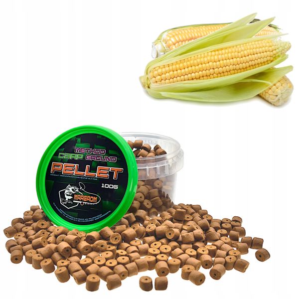 PELLET HACZYKOWY MARGROM 8mm 100g Sweet Corn zdjęcie 1