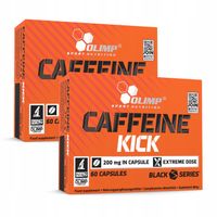 OLIMP CAFFEINE KICK 200mg 2x60kaps KOFEINA ENERGIA