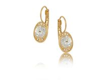 kolczyki z kryształkami preciosa z kolekcji classic (p12980au)