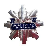 odznaka policjanta metalowa policja zabawa