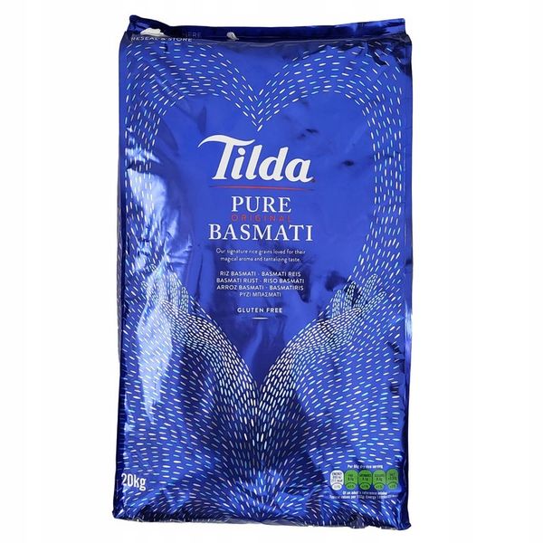 Ryż basmati Pure Tilda 20kg zdjęcie 1